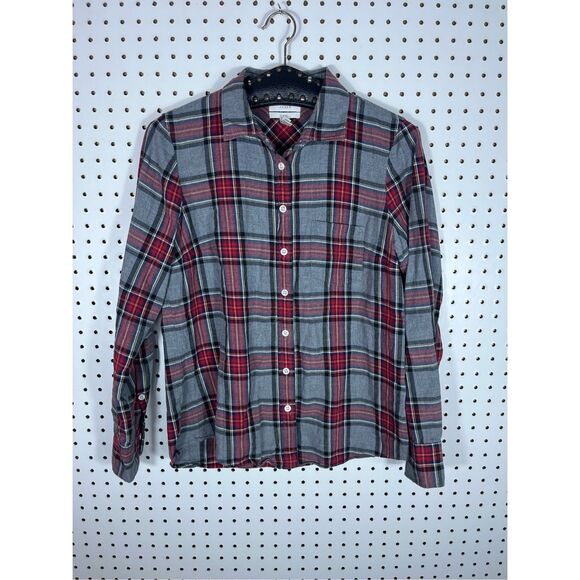 J.Crew button down plaid shirt size 4 - Picture 1 of 5